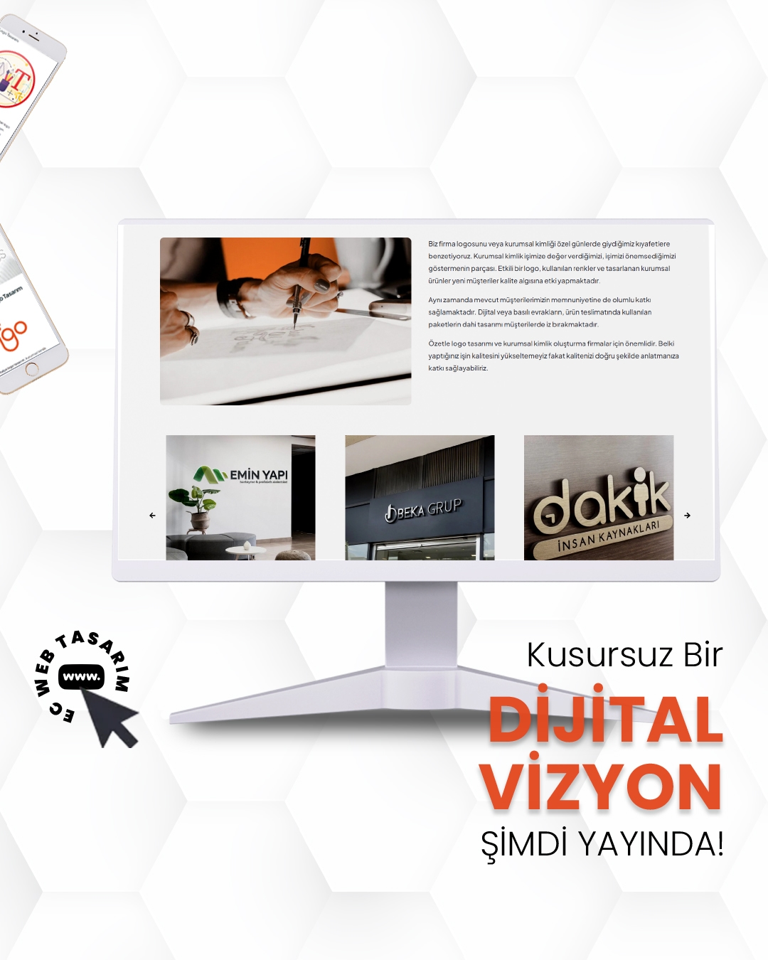 Antalya Logo Tasarım hizmetleri ve portfolyo web görseli