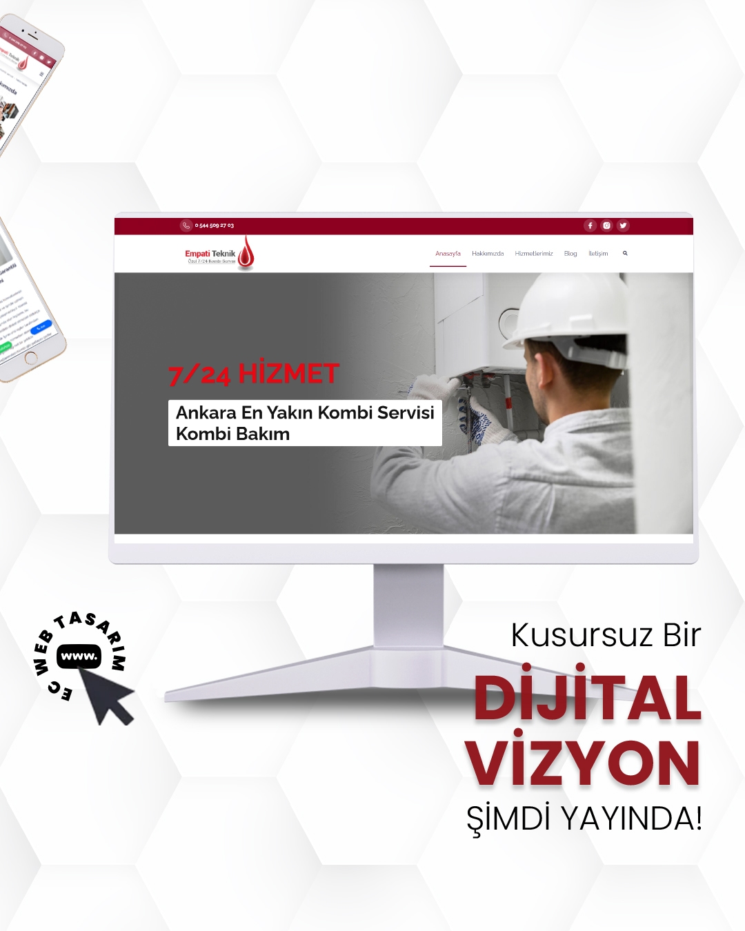 Empati Teknik servis ve bakım hizmetleri web görseli