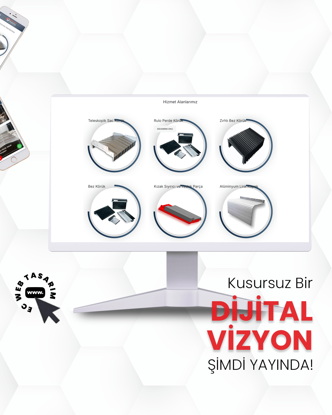 Ercan Makina CNC hizmetler sayfası – metal işleme ve CNC çözümleri tasarımı