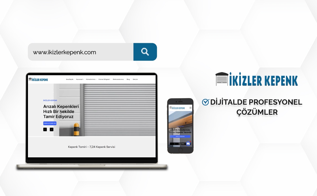 İkizler Kepenk web sitesi – kepenk ve kapı sistemleri çözümleri