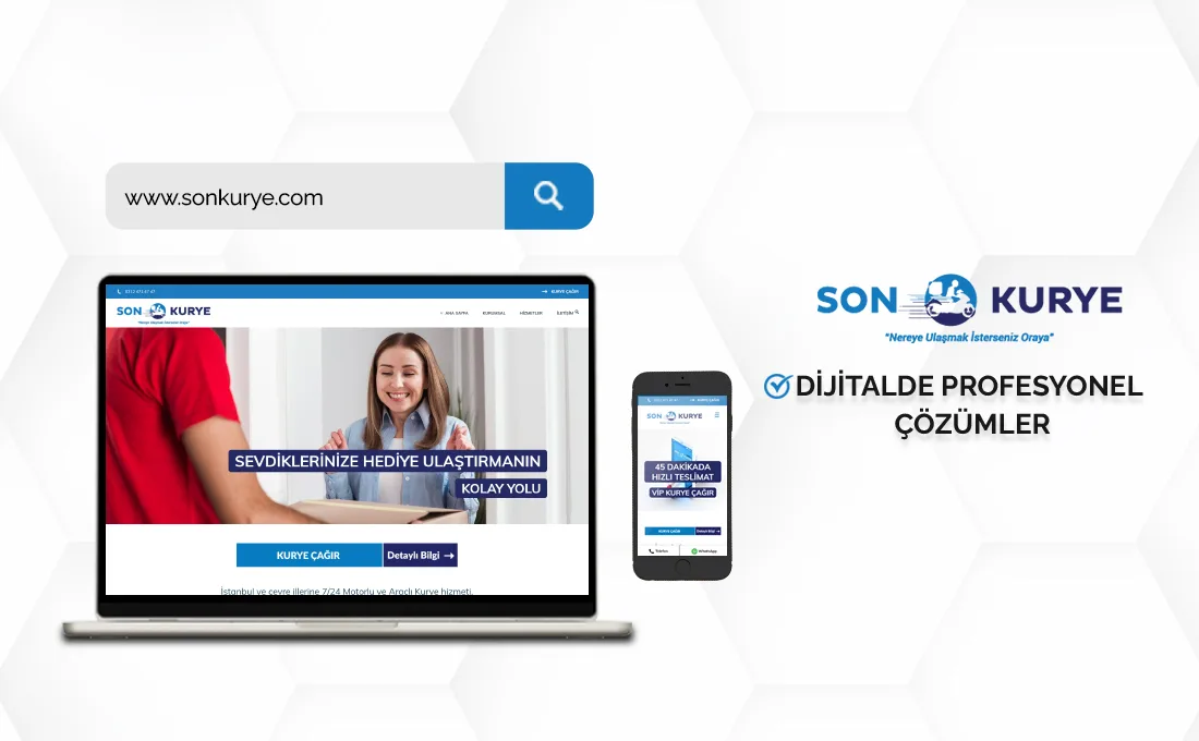 Son Kurye web sitesi – moto kurye ve ekspres teslimat hizmetleri