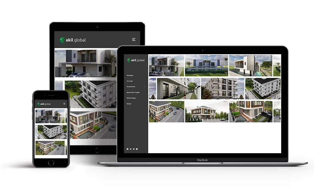 akil global web site tasarımı