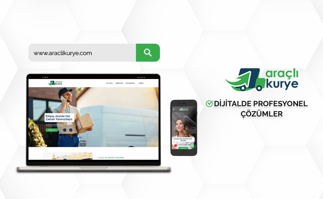 Araçlı Kurye web sitesi – İstanbul ve şehirler arası büyük gönderi taşıma hizmeti