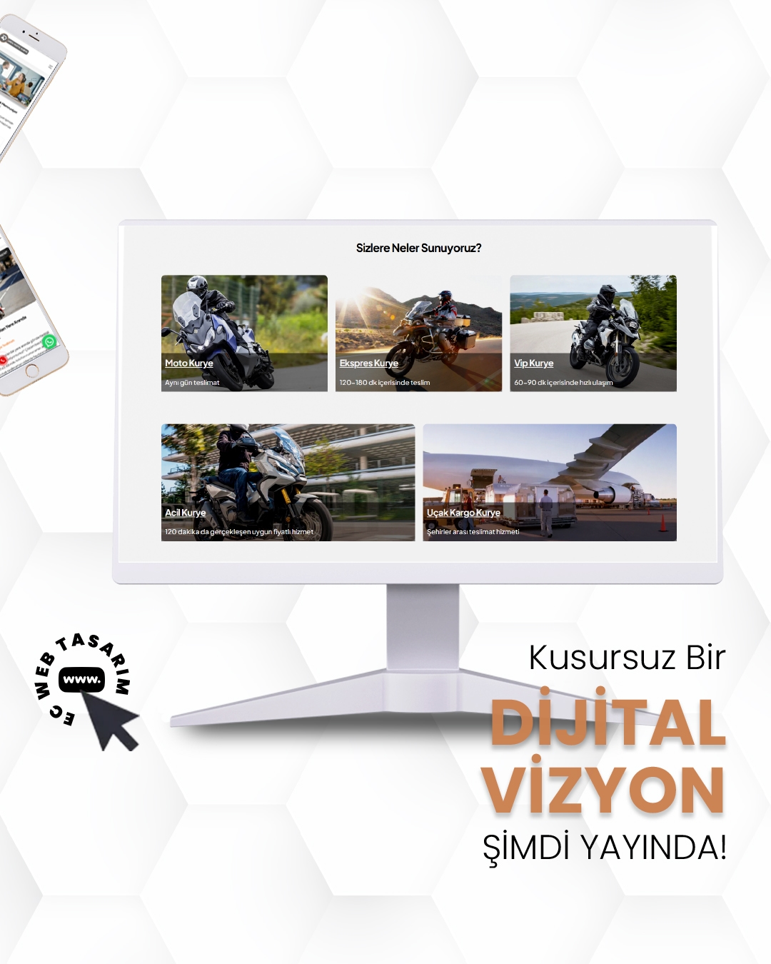 Arzum Moto Kurye teslimat ve operasyon hizmetleri web görseli