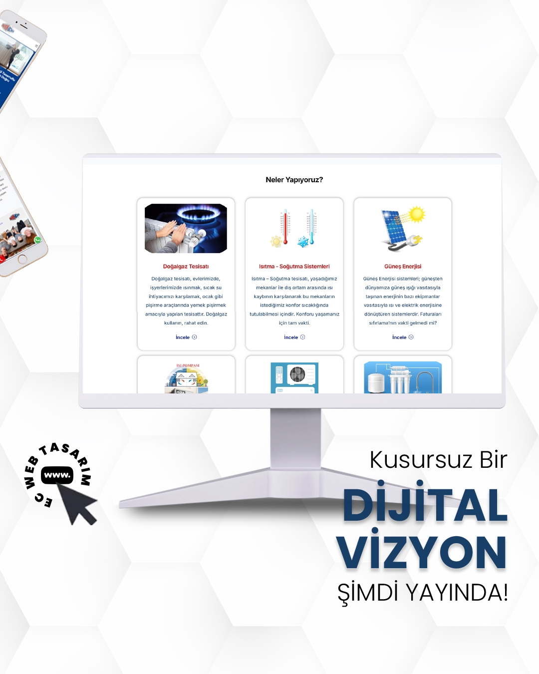 Avendis dijital çözümler ve kurumsal hizmetler web görseli