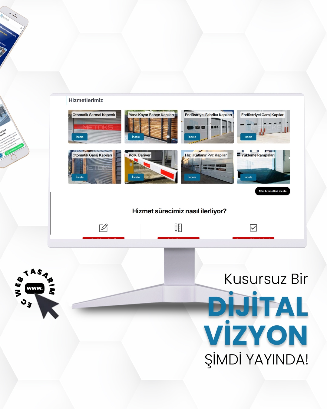 Metoks endüstriyel ürünler ve teknik hizmetler web görseli