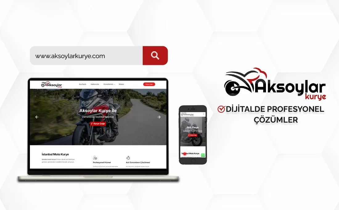 Aksoylar Kurye web sitesi – hızlı kurye ve teslimat hizmetleri