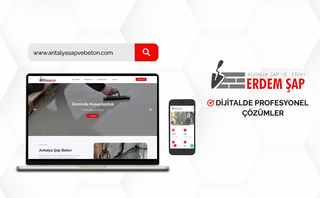 Antalya Şap ve Beton web sitesi – şap, beton ve inşaat malzemeleri hizmetleri