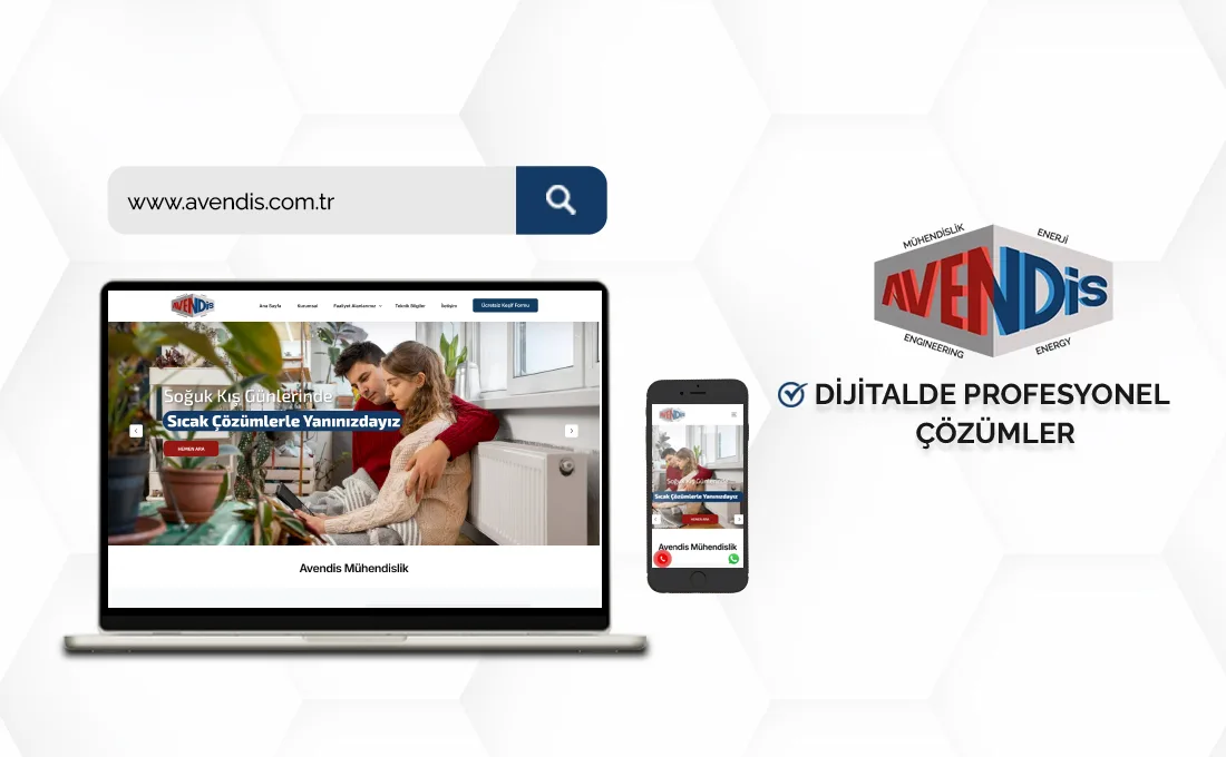 Avendis web sitesi – tesisat ve mekanik sistem çözümleri