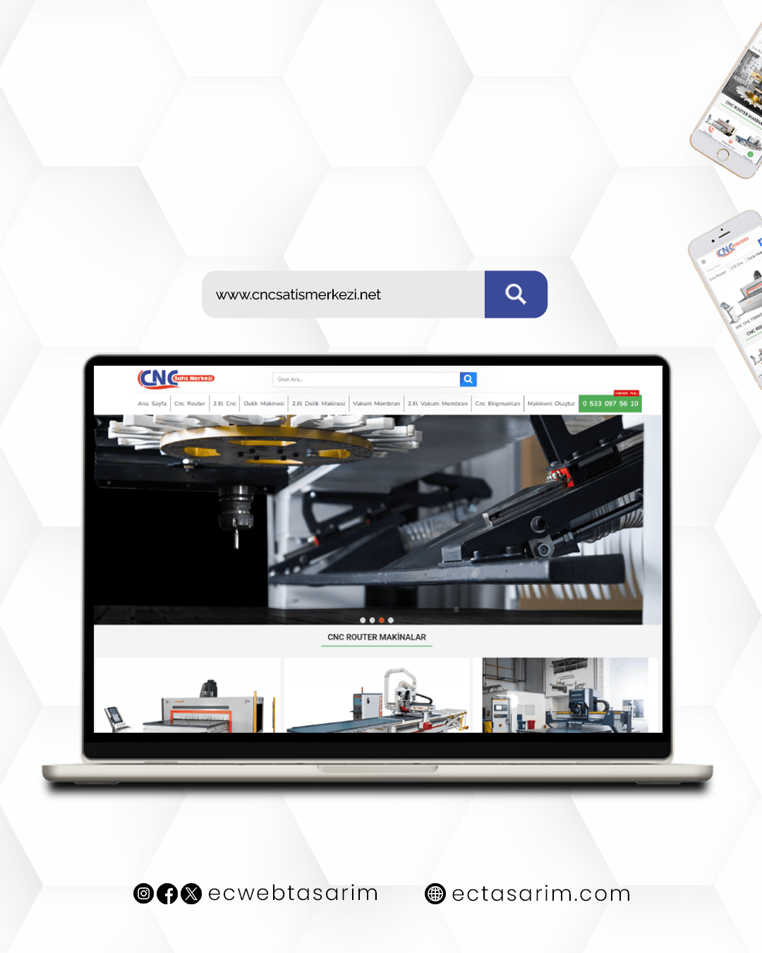 CNC Satış Merkezi CNC makineleri – satış, tedarik ve teknik çözümler