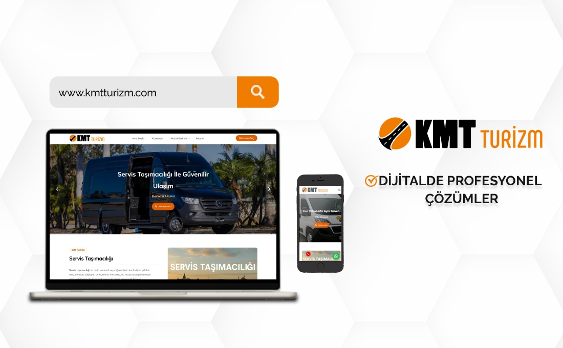 KMT Turizm web sitesi – VIP transfer, turizm ve özel ulaşım hizmetleri