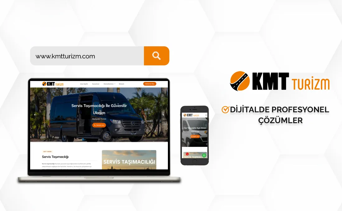 KMT Turizm web sitesi – VIP transfer, turizm ve özel ulaşım hizmetleri