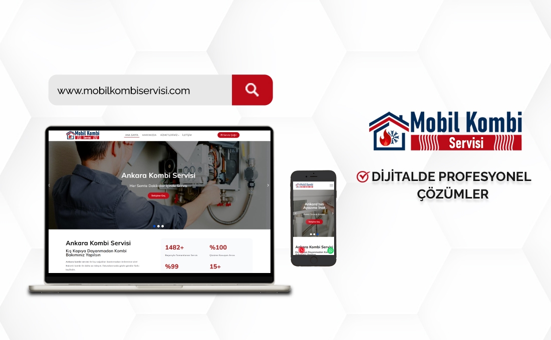 Mobil Kombi Servisi web sitesi – kombi bakım, servis ve tamir hizmetleri
